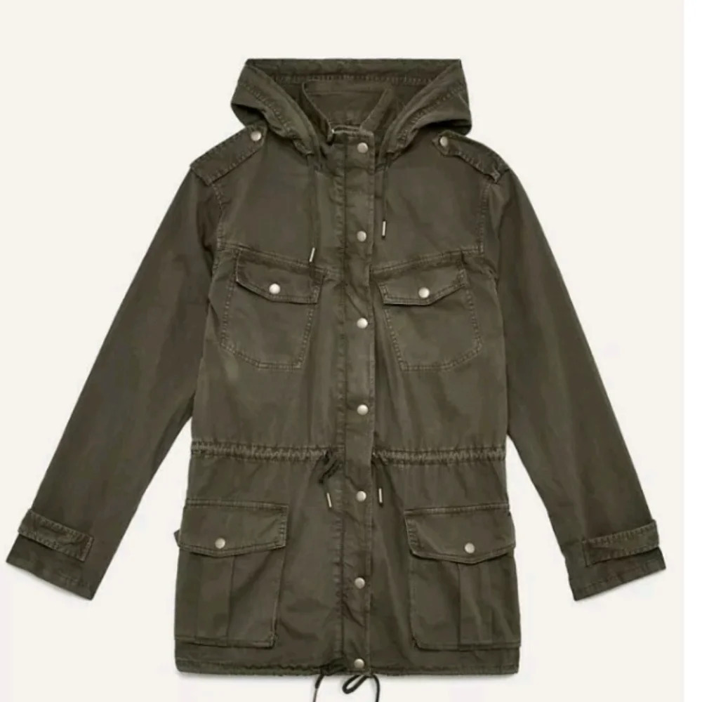 Talula Olive Green Utility Jacket - Picture 14 of 16